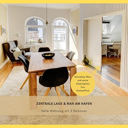 Mittendrin - Apartment Mit 2 Balkonen Sehr Zentral فلنسبورغ المظهر الخارجي الصورة